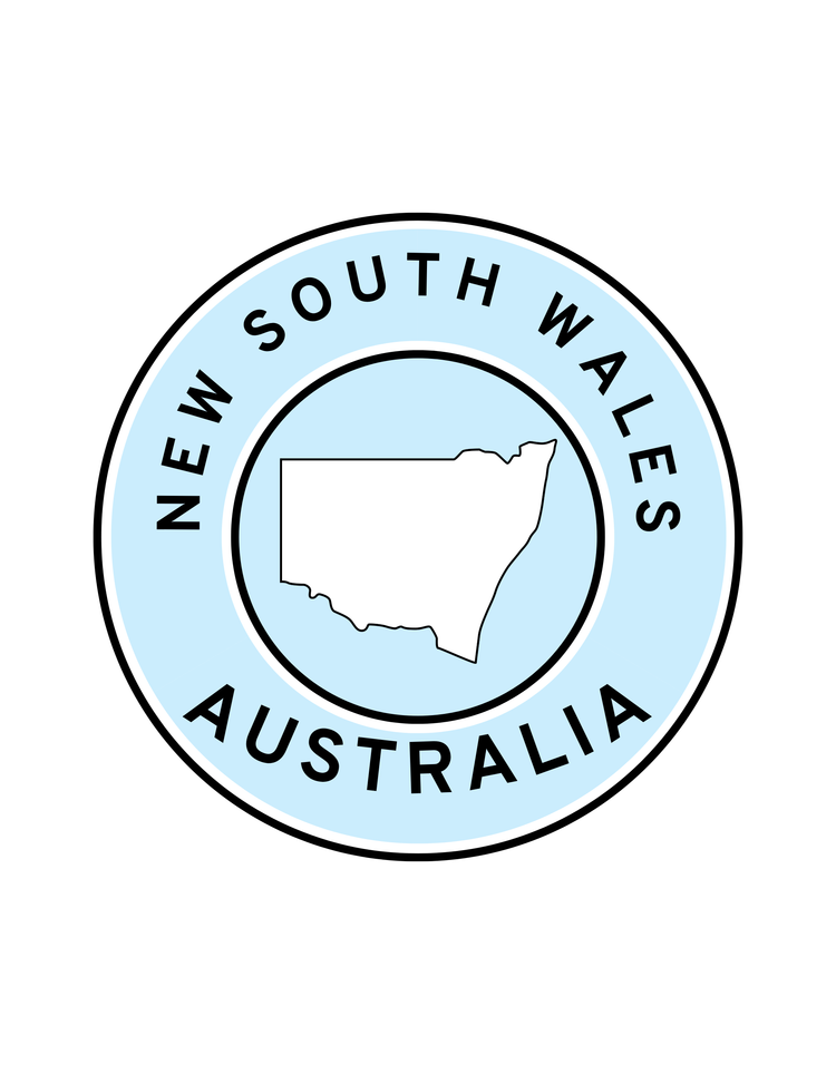 NSW Traffic Control Qualification Hard Hat Stickers