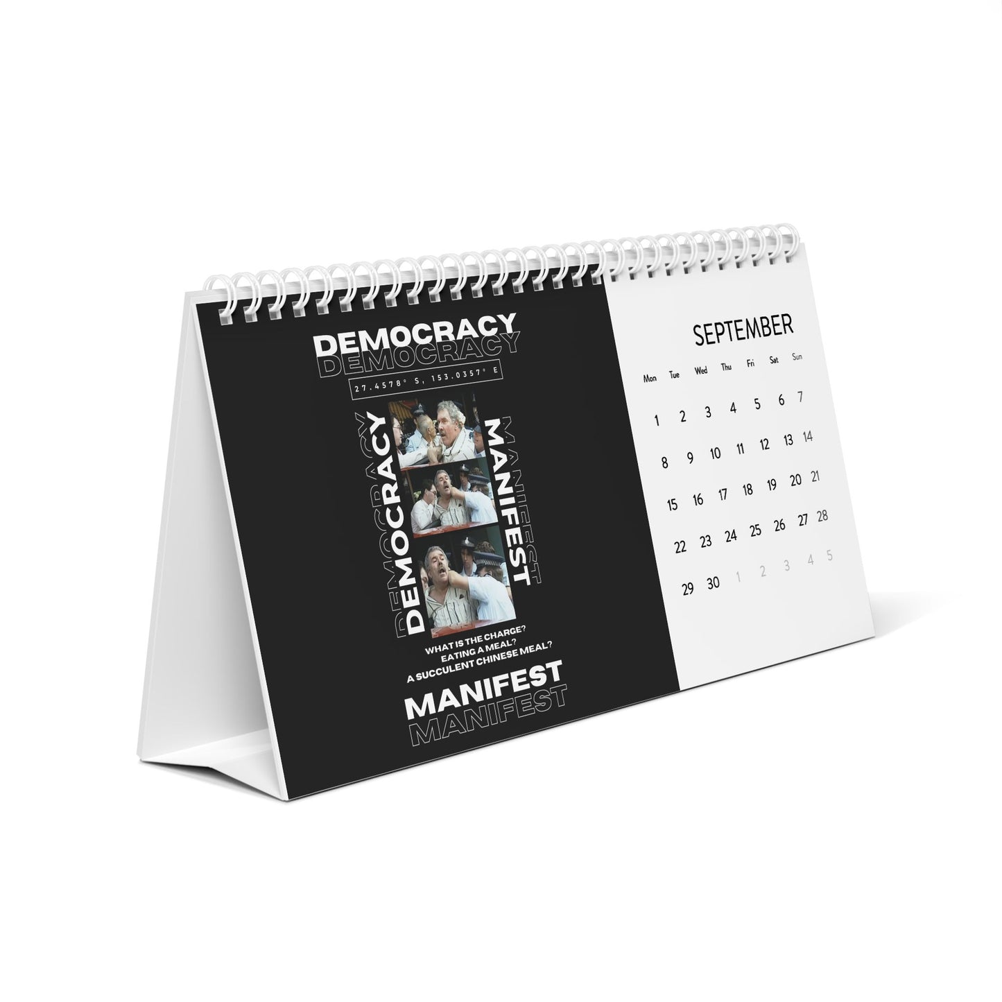 2025 Desk Calendar | Version Bravo