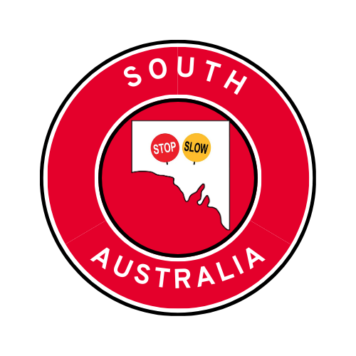 SA Traffic Control Qualification Hard Hat Stickers