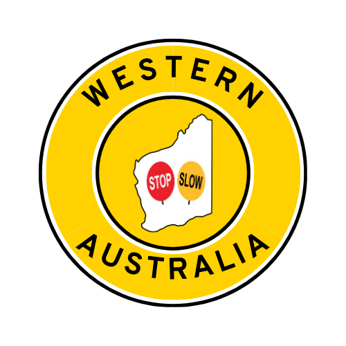 WA Traffic Control Qualification Hard Hat Stickers