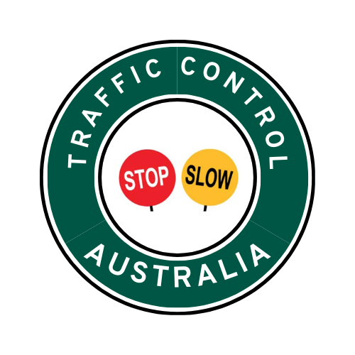 Australia | Traffic Control | All States | Hard Hat Sticker | Stop/Slow | TAS Green