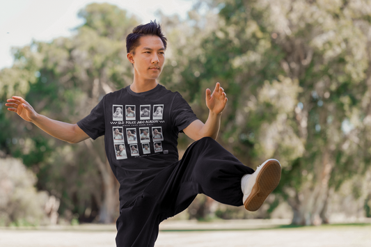 NEW | Queensland Police Judo Academy Photoboard | Black | Gildan Unisex Short Sleeve Shirt