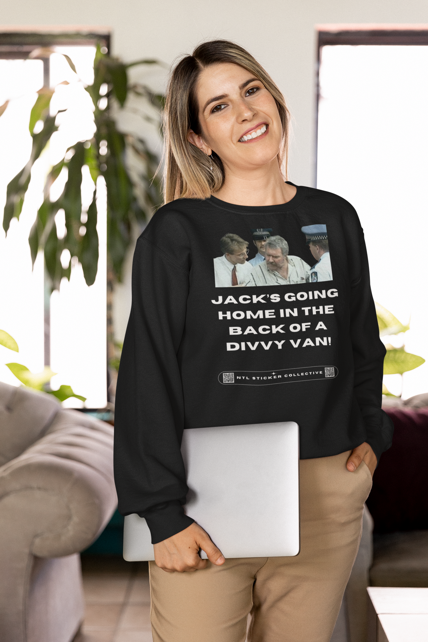 NEW | If Democracy Manifest Happened In Victoria | Black, Navy | Gildan Unisex Sweatshirt