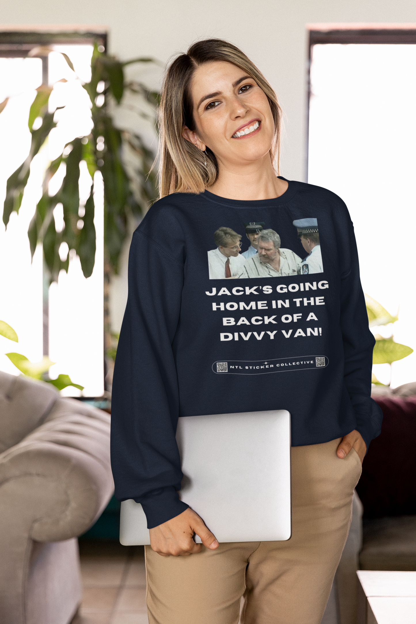 NEW | If Democracy Manifest Happened In Victoria | Black, Navy | Gildan Unisex Sweatshirt