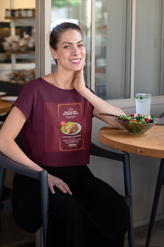 Succulent Chinese Meal Restaurant Review | Maroon | Gildan Unisex Heavy Cotton Tee