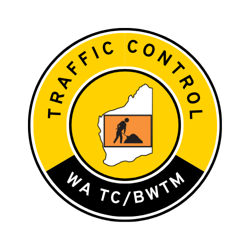 WA Traffic Control | TC, BWTM | Hard Hat Sticker | Road Worker | WA Yellow/Black